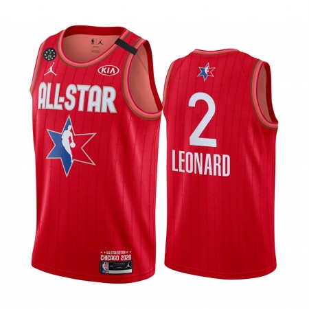 Dres NBA Los Angeles Clippers Kawhi Leonard 2 2020 All-Star Jordan Brand Crvena Swingman